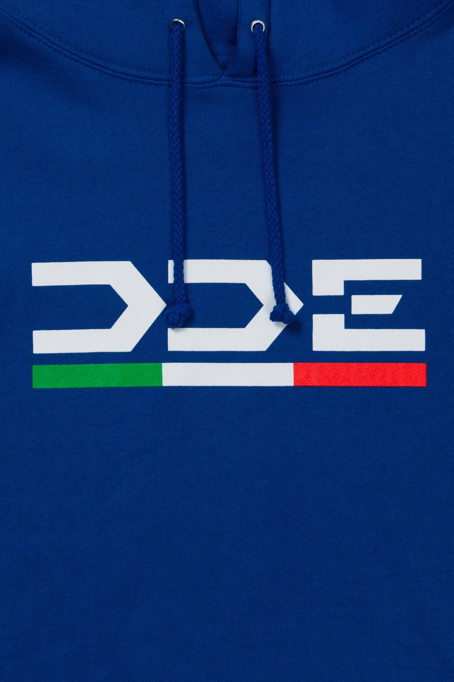 DDE classic hoodie (blue)