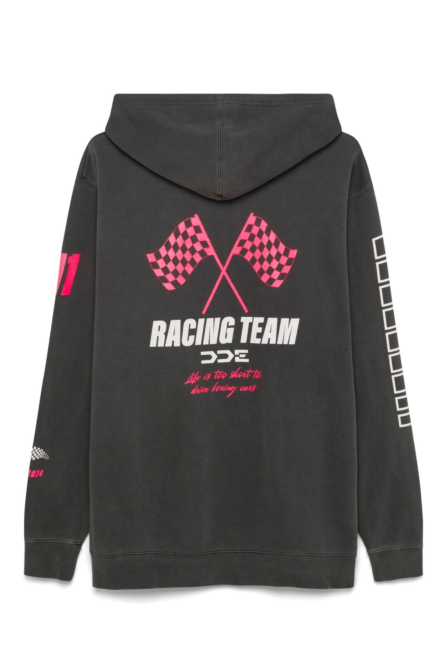 DDE Racing Team hoodie (dark grey)