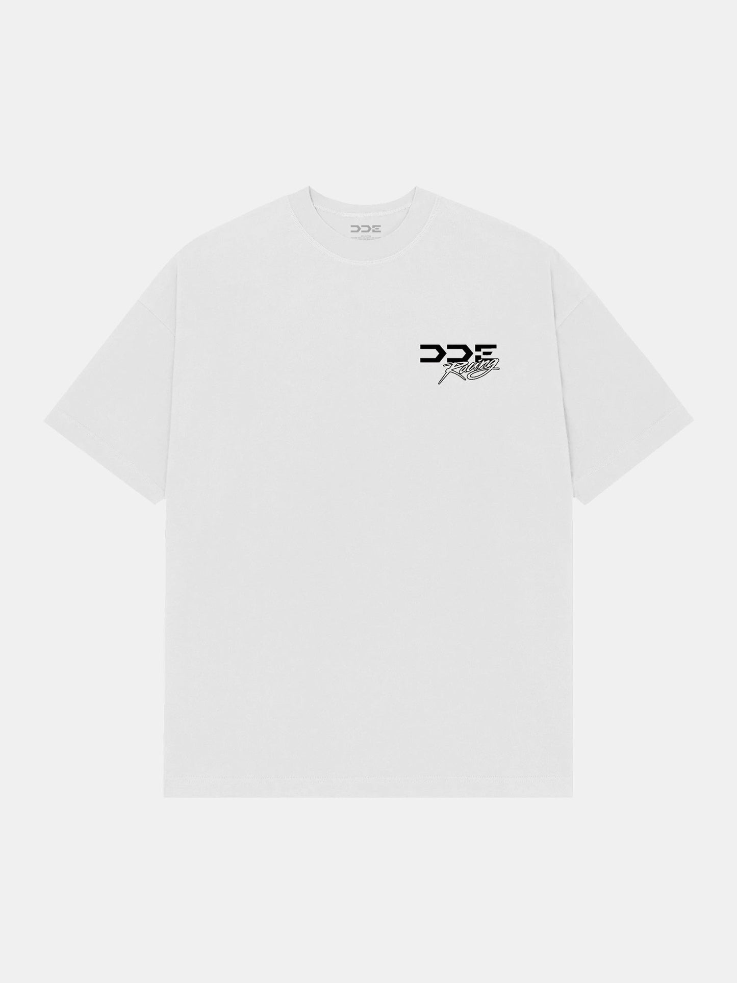 DDE racing tee (white)
