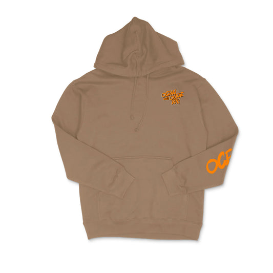OCEAN MEETS OCTANE SAND STONE HOODIE