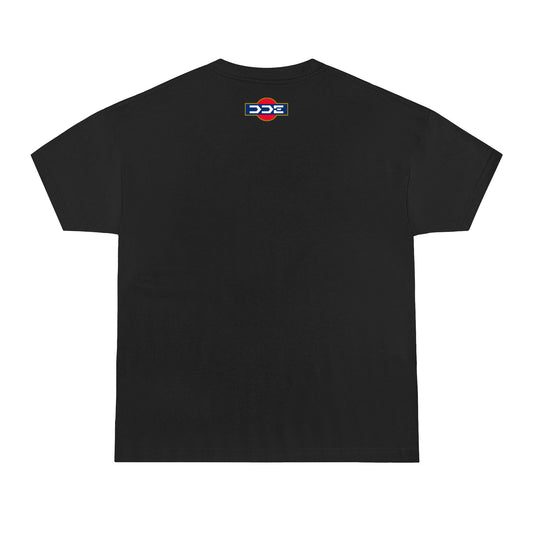 STRIPES AND SPEED BLACK TEE