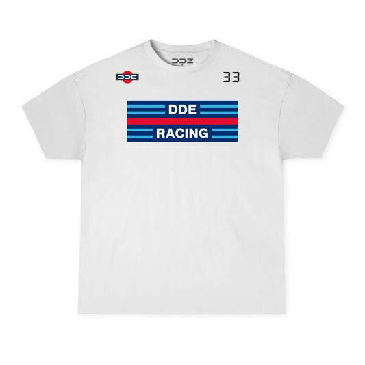 STRIPES AND SPEED WHITE TEE
