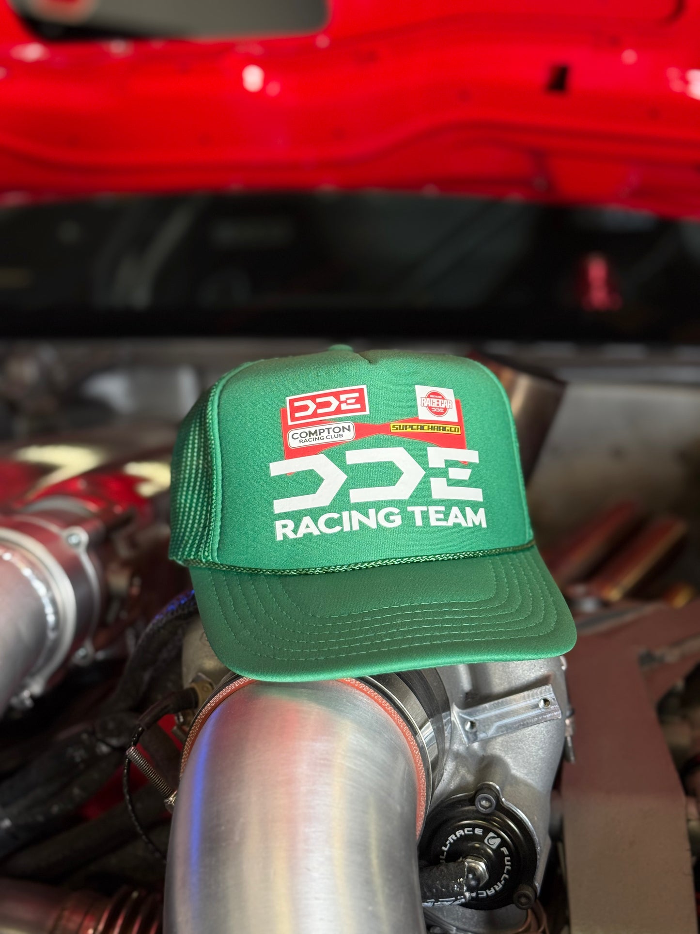 Racing Team trucker hat (green)