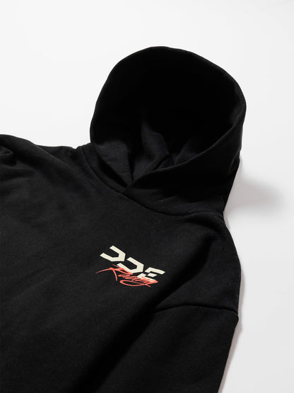 SVJ BECAUSE RACE CAR BLACK HOODIE