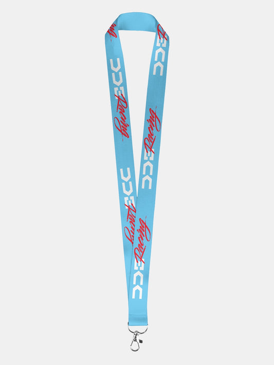DDE Racing lanyard (light blue)