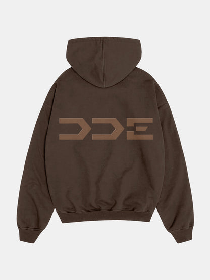 ESTABLISHED BROWN HOODIE