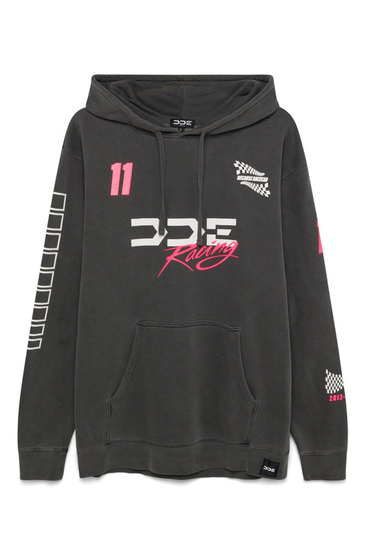 DDE RACING TEAM DARK GRAY HOODIE