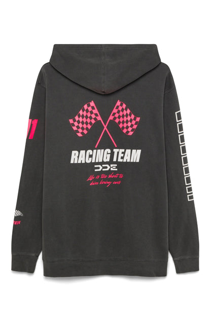 DDE RACING TEAM DARK GRAY HOODIE