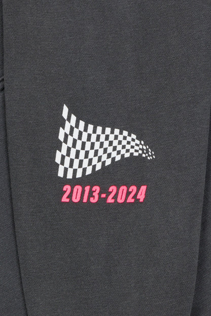 DDE RACING TEAM DARK GRAY HOODIE