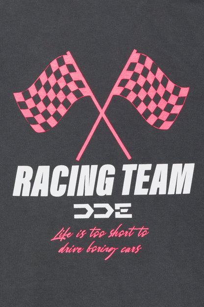 DDE RACING TEAM DARK GRAY HOODIE