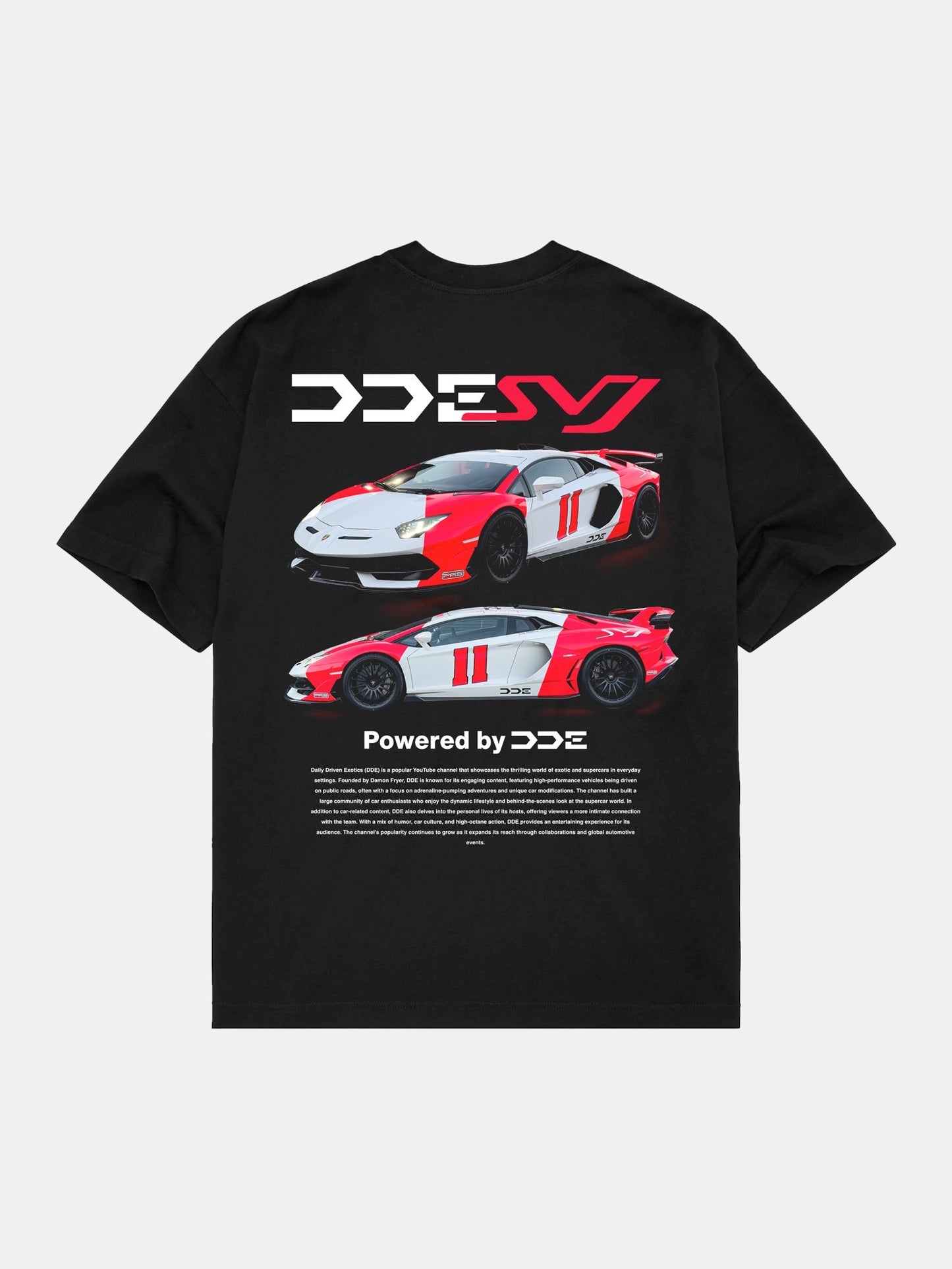 SVJ tee (black)