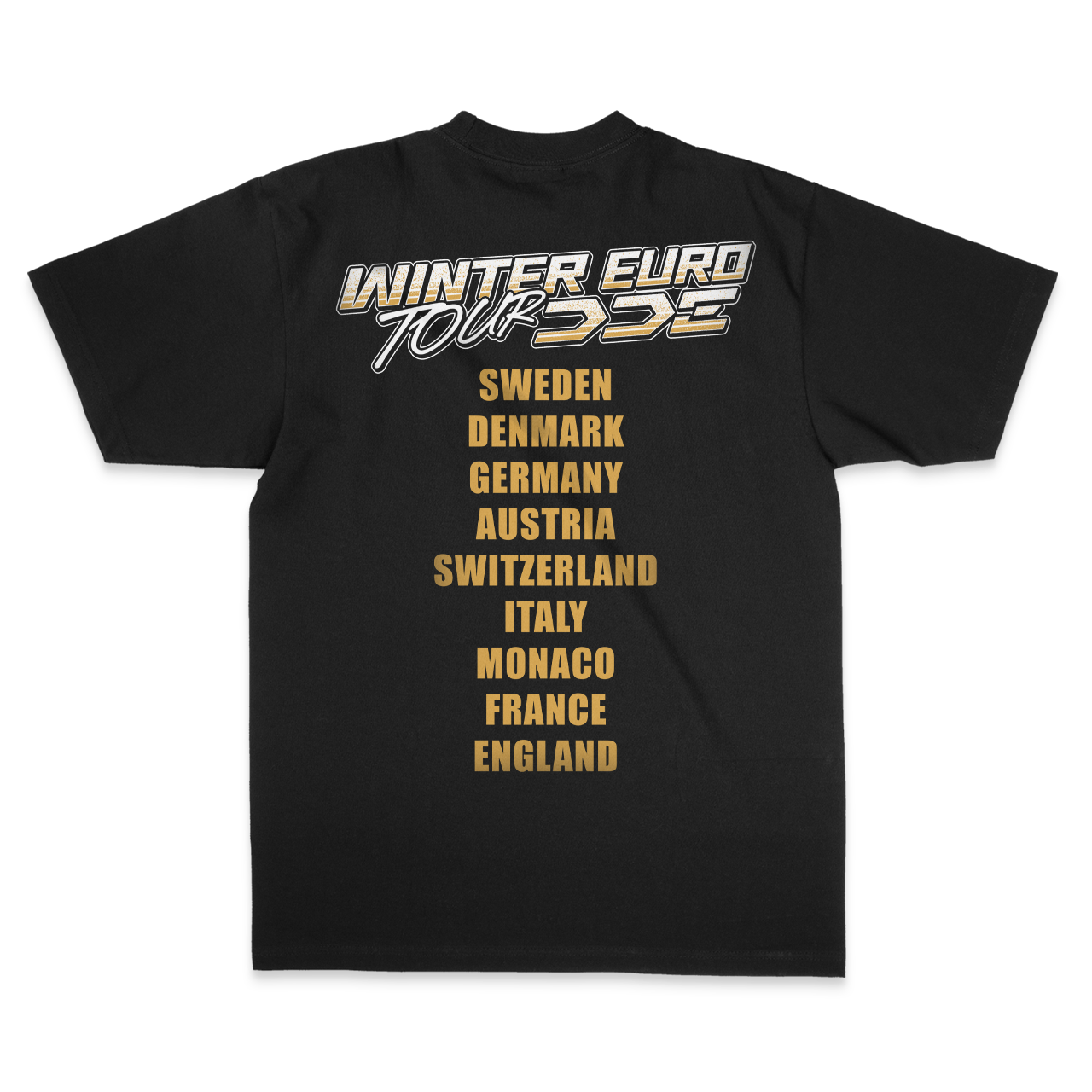 Winter Euro Tour Tee (limited time only)