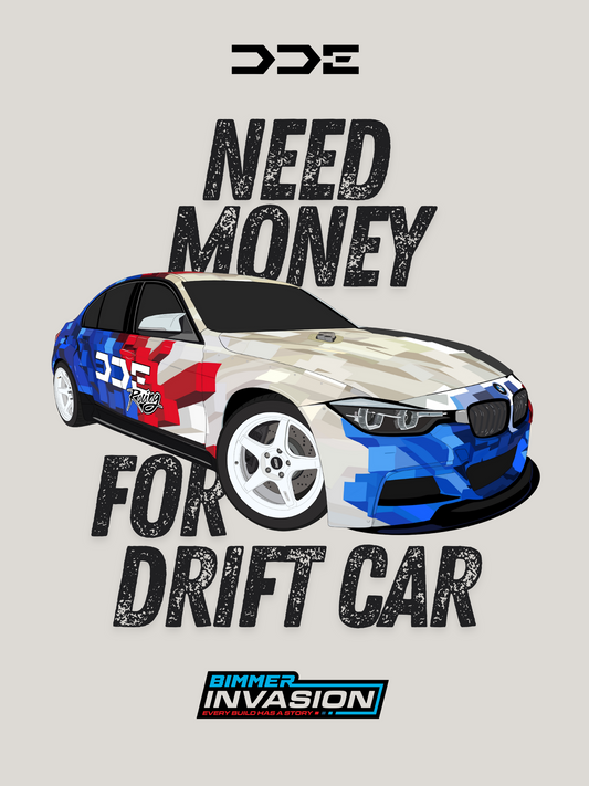 DDE x Bimmer Invasion poster grey